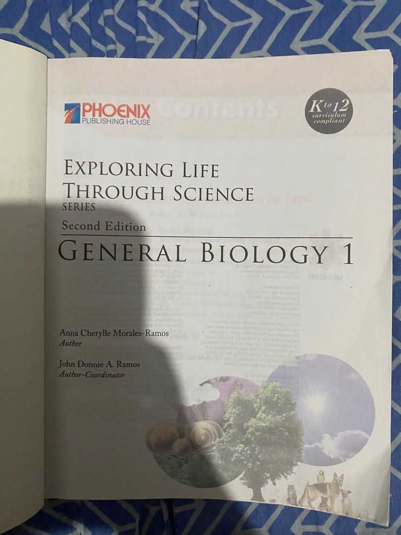 SHS General Biology 1 Book Phoenix Grade 12 Senior High School Book ...