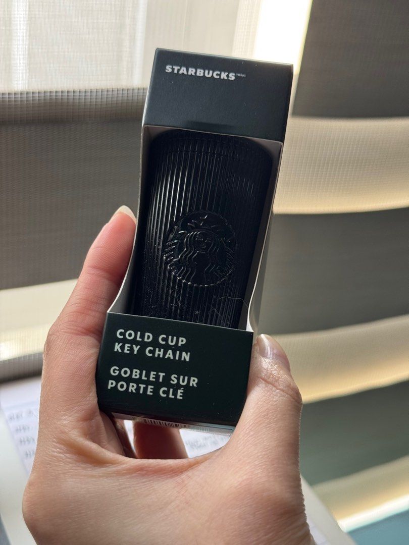Statbucks Cold Cup Keychain in Black (Category: Water Bottles & Tumblers) located in Quezon City. Submitted by mkr888 (Listing ID 1346943475, Image 1). Description: Hi! Selling my Starbucks Cold Cup Keychain in Black. Brand new and with SKU. Bought in the US. :) Discount will be given for multiple mugs/ornaments bought :) Payment method: Gcash/Maya Thank you! :).