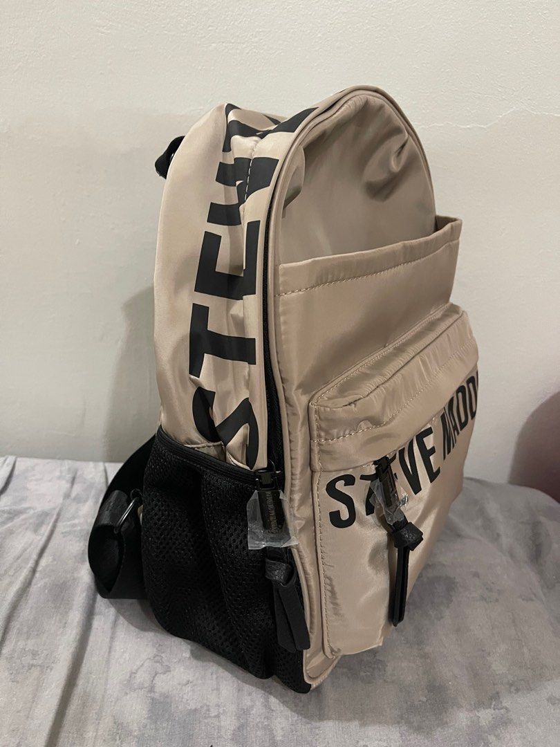 Steve Madden Backpack - Brand new (Category: Backpacks) located in Paranaque City. Submitted by mcab_ (Listing ID 1346882997, Image 2). Description: Brand new Steve Madden Backpack from U.S Spacious and has lots of pockets 💖 RFS: too many bags already .