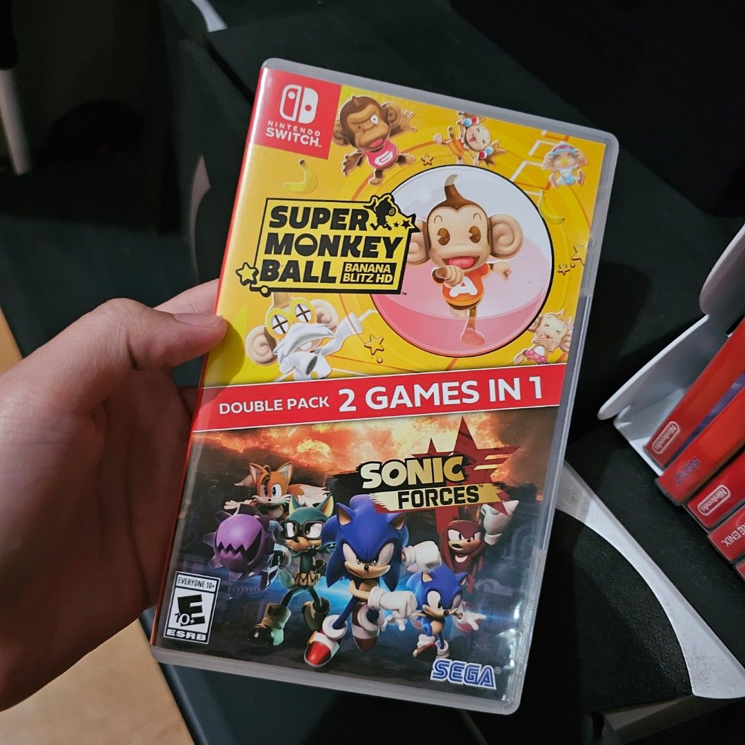 Super Monkey Ball & Sonic Forces Nintendo Switch Game (Category: Nintendo) located in Rizal. Submitted by declutterthingswithme (Listing ID 1347018230, Image 1). Description: Rfs: Not using anymore used only once 👉No Return/Refund/Joy Miners 📍 Location: Antipolo Rizal ✨ Same day delivery via lalamove ✨ SF to be shouldered by the buyer.