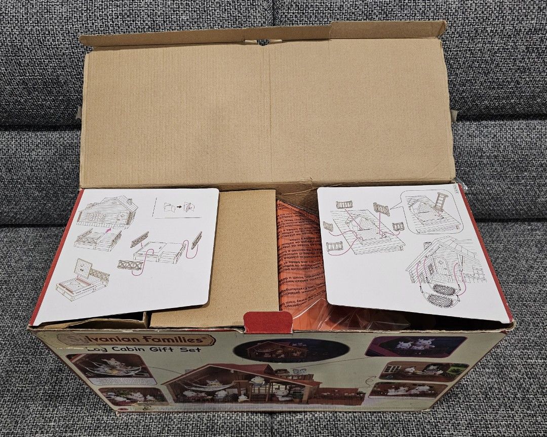 SYLVANIAN FAMILIES Log Cabin Gift Set (Category: Kids Toys) located in Quezon City. Submitted by charliebrown_olx (Listing ID 1347017483, Image 2). Description: Classification: New, Unassembled Condition: Mint on Non-Mint Box TERMS & CONDITIONS: 1. C.O.D. Can meet buyers at - Del Monte Ave, Q.C. - Mla Memorial Park Sucat - Weekends 2. Shipping c/o buyer. 3. Prices are Final. 4. Respect the Ad. TFL.