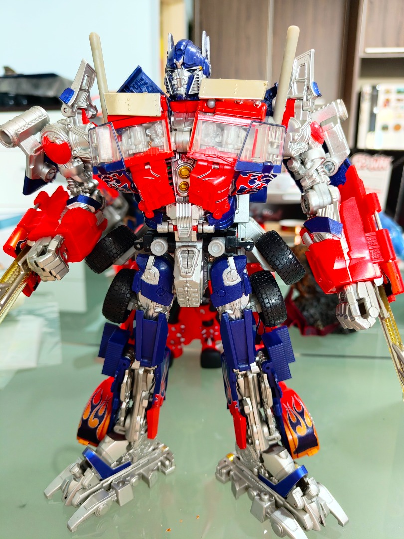 Takara Tomy Transformers Buster Optimus Prime Movie Leader, Hobbies ...