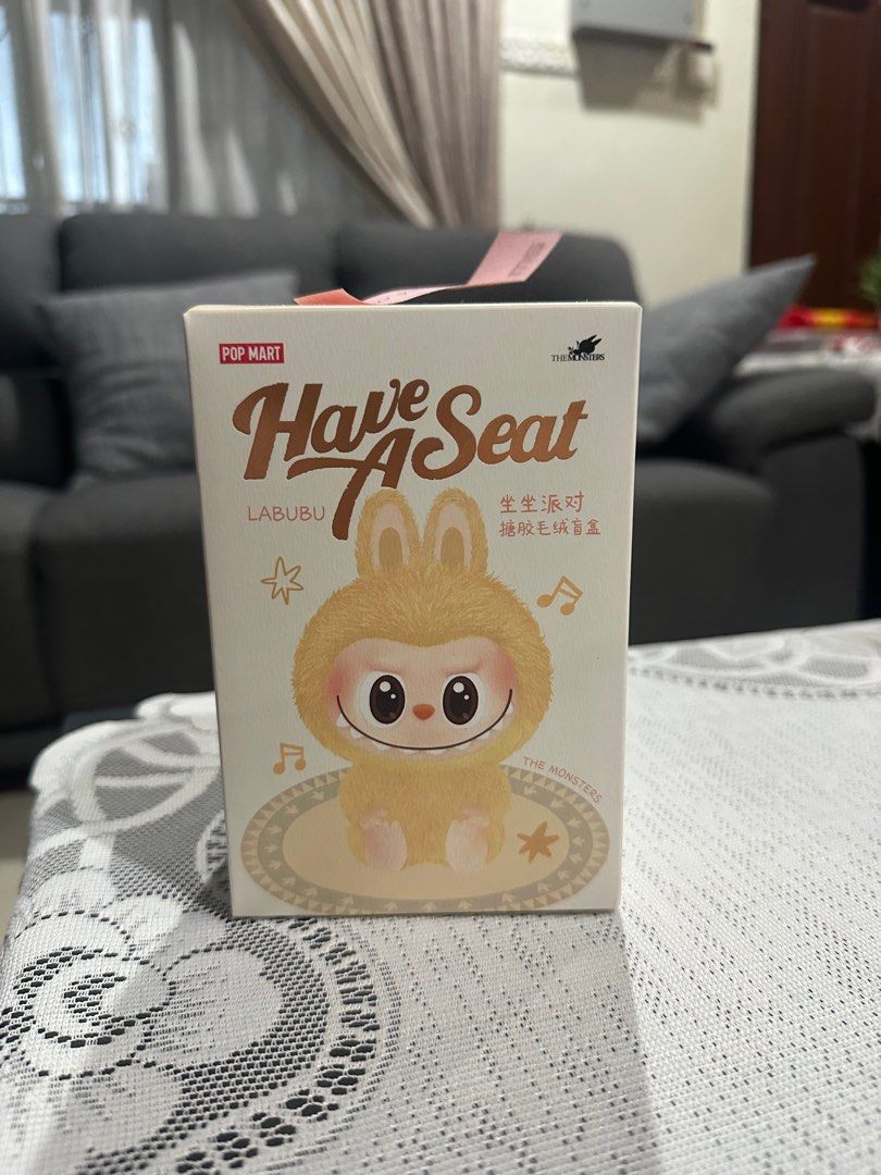 Labubv2 The Monsters Have a Seat Labubu v2 ZIZI, Hobbies & Toys, Toys & Games ...