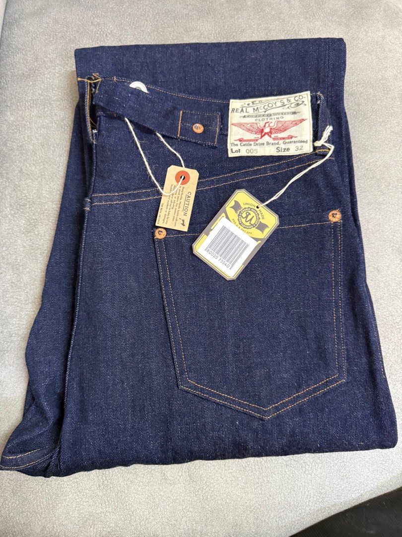 THE REAL MCCOY'S LOT. 005 - Size 32, Men's Fashion, Bottoms