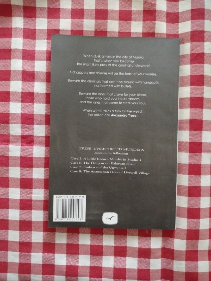 Trese: Unreported Murders (Budjette Tan) (Category: Storybooks) located in Mandaue City. Submitted by ohmygaragecebu (Listing ID 1346874973, Image 2). Description: Paperback.
