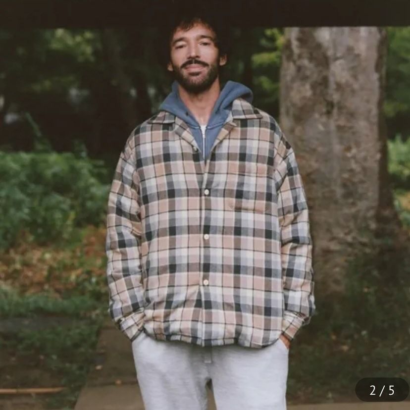 Visvim Keesey Check Down Jacket, Beige – Pancho And Lefty
