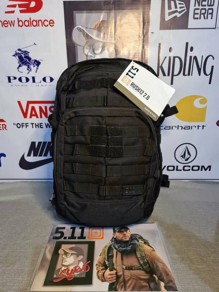 5.11 TACTICAL RUSH 12 2.0 BACKPACK (Category: Backpacks) located in Tacurong. Submitted by lexfajarito (Listing ID 1347193333, Image 1). Description: NEW ARRIVAL📌📌 5.11 TACTICAL RUSH 12 2.0 BACKPACK 24 LITERS CAPACITY BRANDNEW LOWEST PRICE GUARANTEED STEAL PRICE LOCATION:TACURONG CITY SHIPPING NATIONWIDE PM NA🤭.
