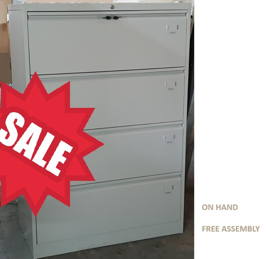 Alverstone 4 Drawer Lateral Filing Cabinet - Also Available in 3 Drawer ...