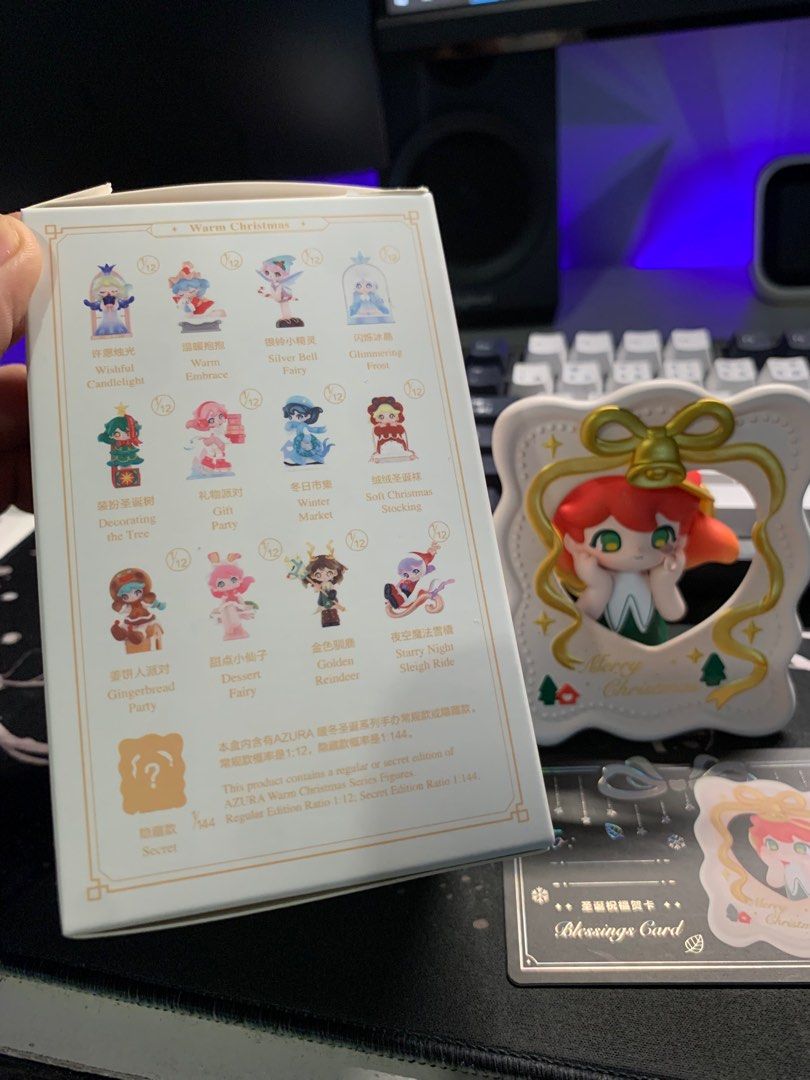 Azura Warm Christmas - Secret Blessing Card, Hobbies & Toys, Toys & Games  on Carousell