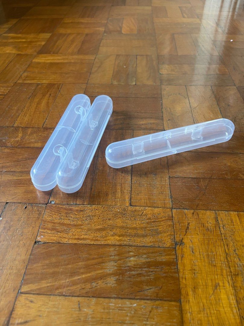 Baby Toddler Toothbrush Cae (Category: Baby Toiletries & Grooming) located in Pasay City. Submitted by theclutterfree (Listing ID 1347085370, Image 1). Description: Free with pruchase minimum 100php Or 15ea if buying RFS excess, decluttering.