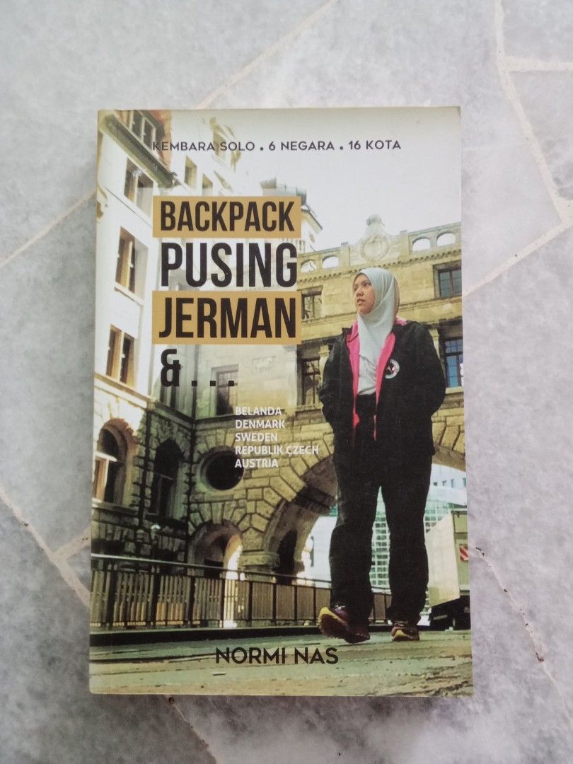 Backpack Pusing Jerman (Category: Backpacks) located in Kuala Lumpur. Submitted by mostlyrousey (Listing ID 1347127809, Image 1). Description: Pre-loved book with minor wear and tear. Price does not include postage..