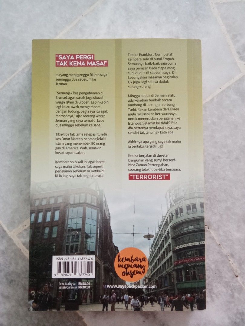 Backpack Pusing Jerman (Category: Backpacks) located in Kuala Lumpur. Submitted by mostlyrousey (Listing ID 1347127809, Image 3). Description: Pre-loved book with minor wear and tear. Price does not include postage..