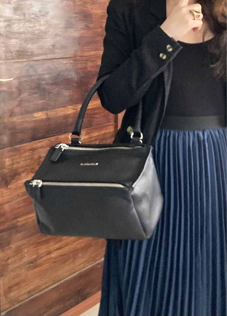 BN Givenchy Pandora small (Category: Luxury Bags & Wallets) located in Cebu City. Submitted by ajcal (Listing ID 1347276903, Image 1). Description: Like New Givenchy Small Pandora Bag Guaranteed Authentic, w tags, dustbag, and receipt… Bought in Singapore .