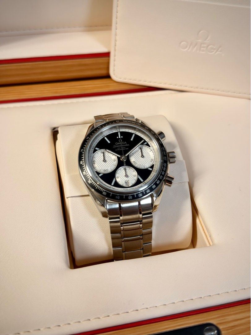 BNIB Jan’26 Omega Speedmaster Racing Co-Axial Reverse Panda, Luxury ...