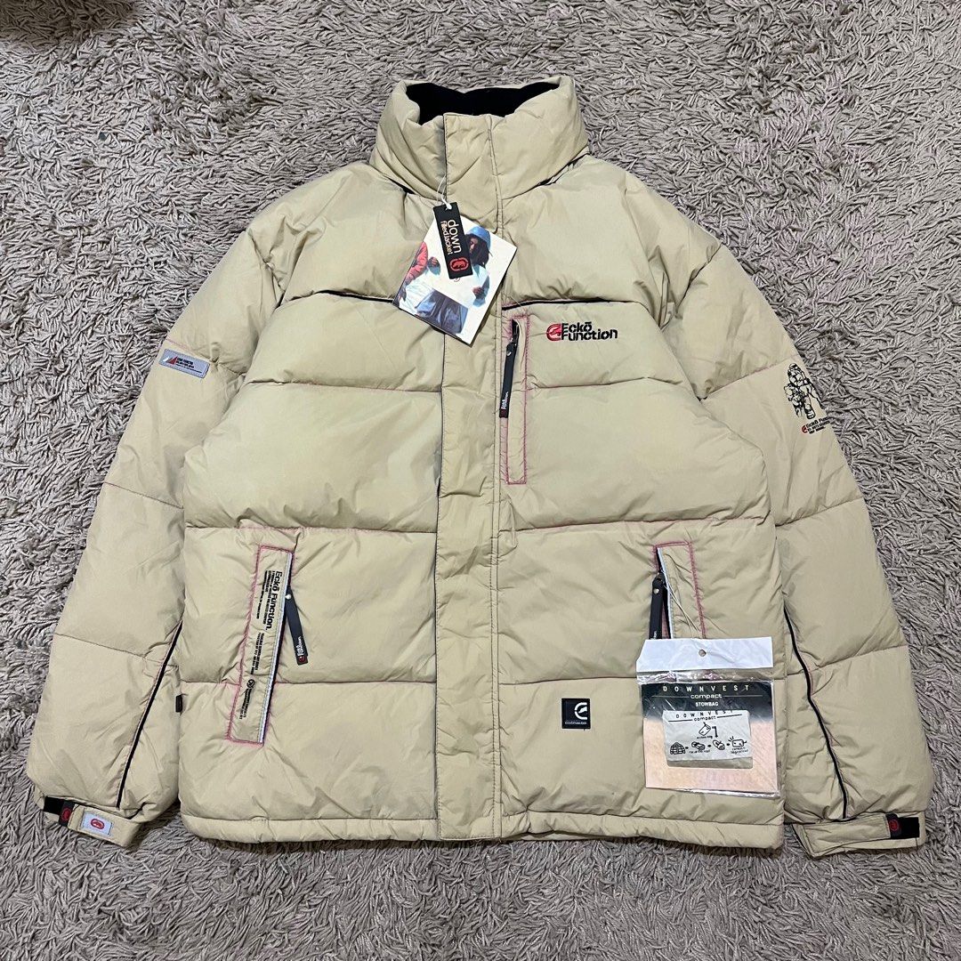 Brand New Y2K Ecko Function Down Puffer Jacket (Category: Coats, Jackets and Outerwear) located in Calamba. Submitted by lgnhustler_18 (Listing ID 1347249619, Image 1). Description: Brand New Y2K Ecko Function Down Puffer Jacket Size Large Length: 31 inches Width: 24 inches Sleeve Length: 23.5 inches Shoulder: 21 inches Brand With Hang Tag Color bleeding!.