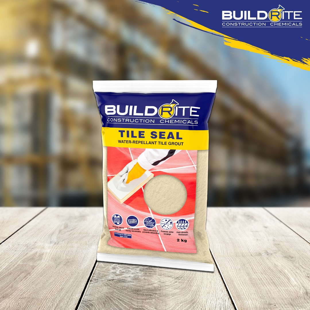 BUILDRITE WATER PROOFING TILE SEAL - 2kg/bag, Commercial & Industrial ...