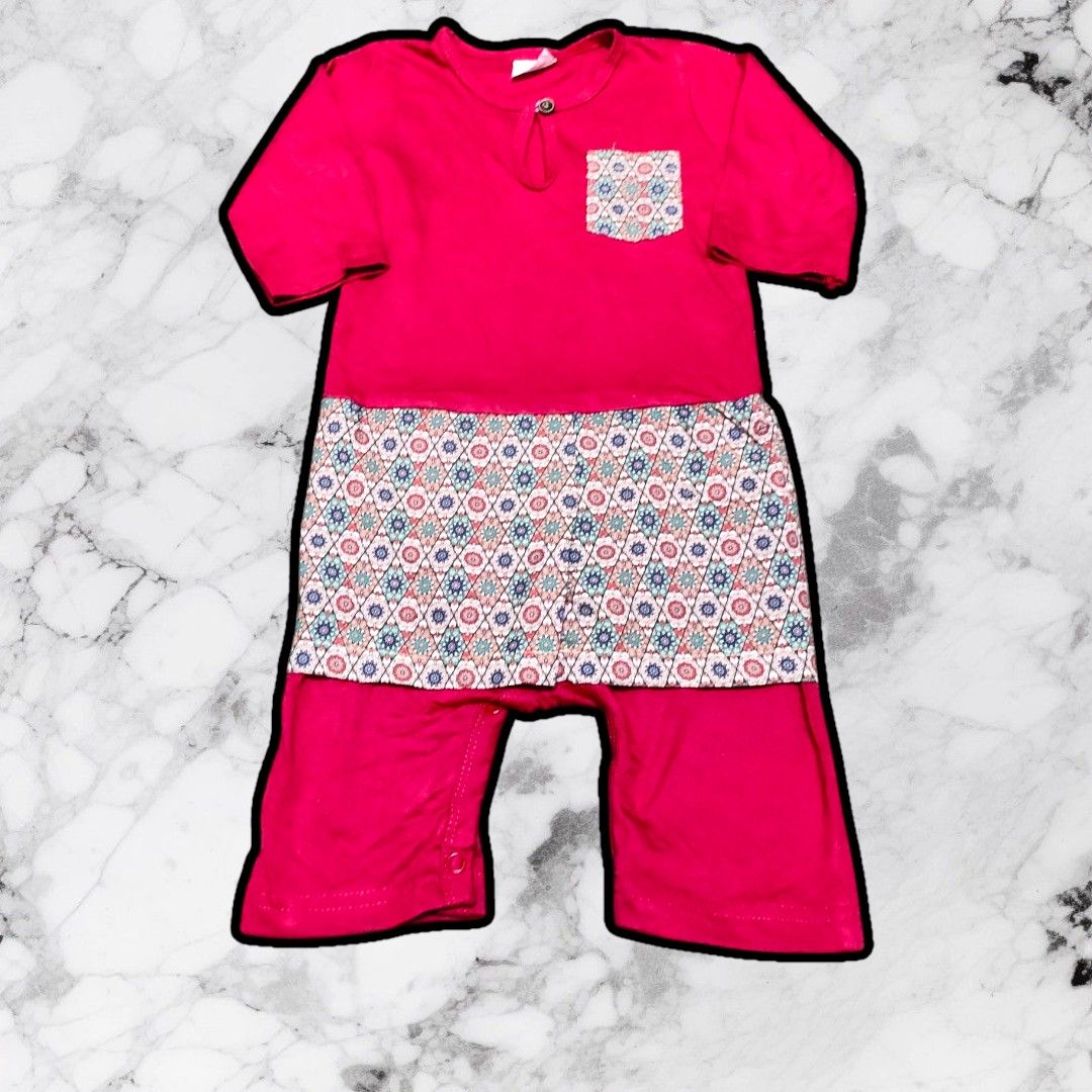 C934 JUMPER BAJU MELAYU 6 12 MONTHS Babies Kids Babies Kids Fashion on Carousell