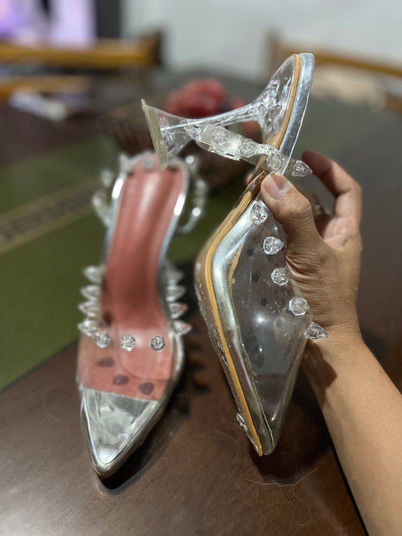 Cinderella Crystal shoes (Category: Heels) located in Dasmarinas. Submitted by arjay0180 (Listing ID 1347197848, Image 3). Description: No brand No box One time lng gnamit s wedding .