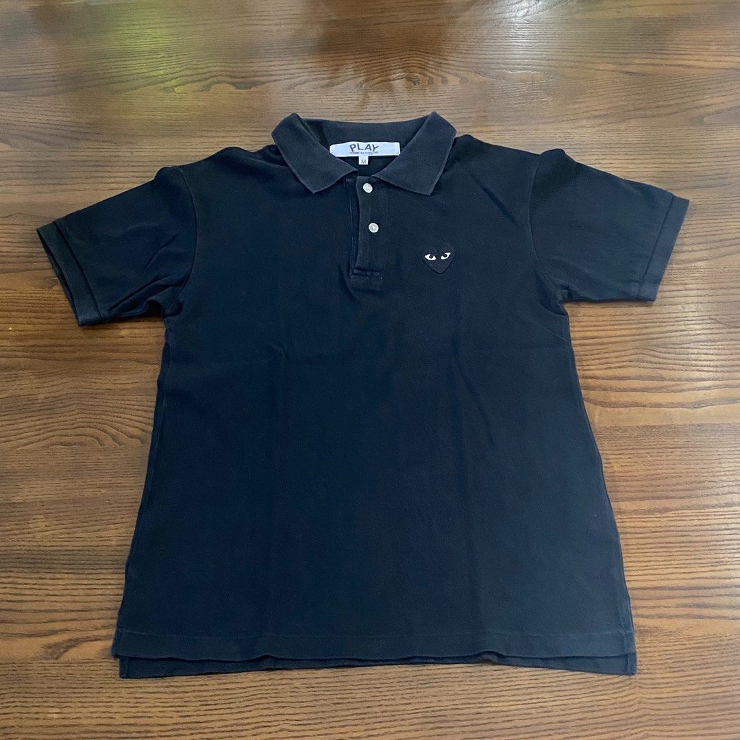 Comme des Garçons Polo | Black Heart (Category: Tshirts & Polo Shirts ) located in Quezon City. Submitted by base7 (Listing ID 1347081843, Image 1). Description: Size M Fits Small.
