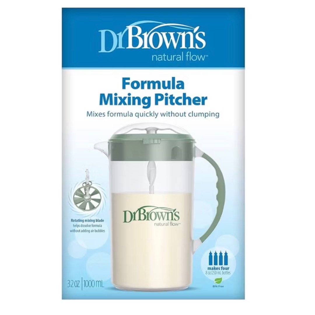 Dr. Brown Formula Mixing Pitcher in Green (Category: Breastfeeding & Bottle Feeding) located in Orani. Submitted by fromlove.withluxe (Listing ID 1347151159, Image 1). Description: Unused No box.