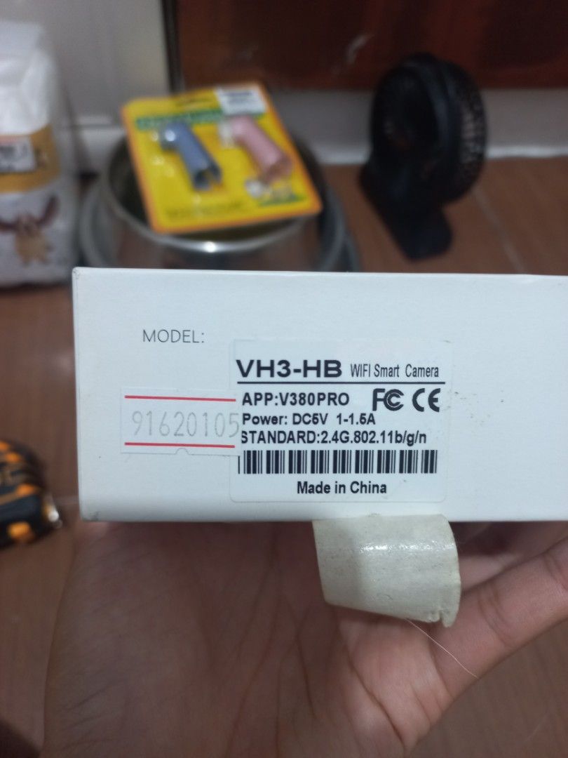 HD IP Camera CCTV (Category: Security Systems & CCTV Cameras) located in Pasig City. Submitted by lilaysanikanik (Listing ID 1347081786, Image 2). Description: From HK but never installed App gives instructions Working.