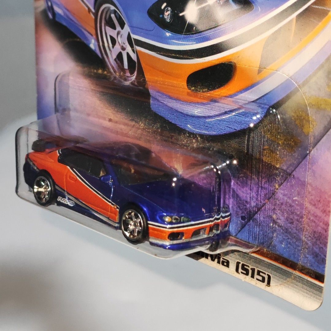 Hot Wheels Silver Series Fast & Furious Tokyo Drift Nissan Silvia (S15) Die-Cast Car main image 0