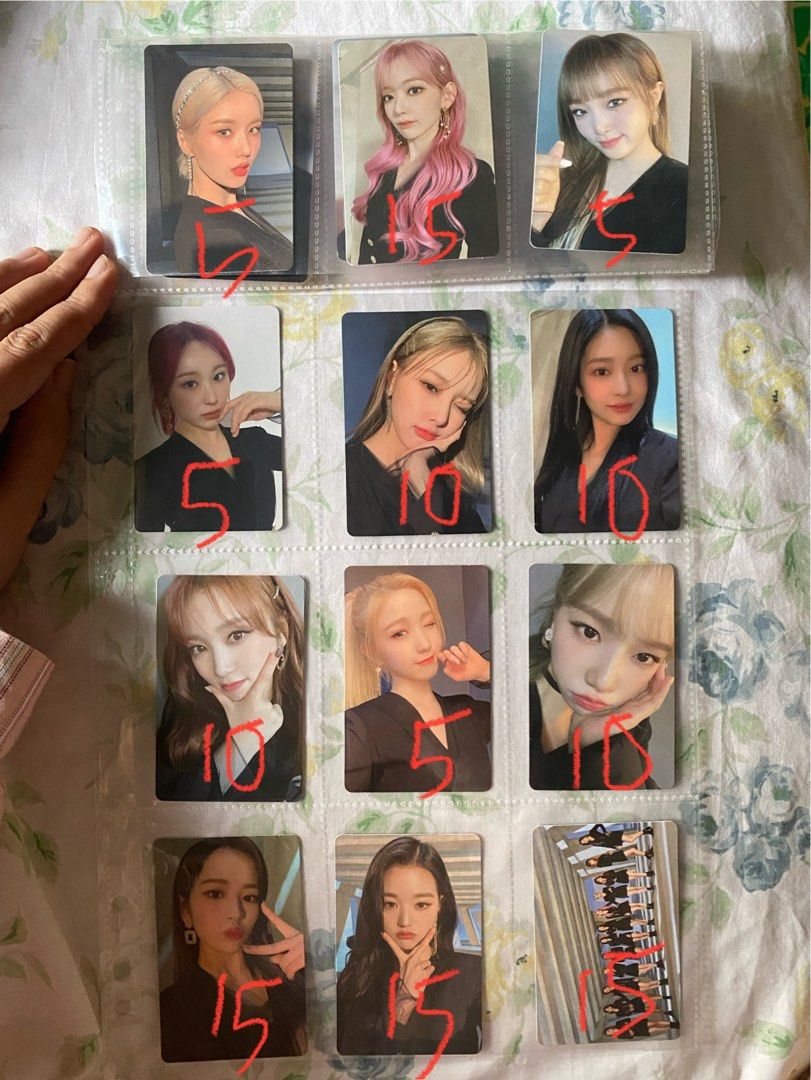 Izone official Photocards, Hobbies & Toys, Collectibles & Memorabilia ...