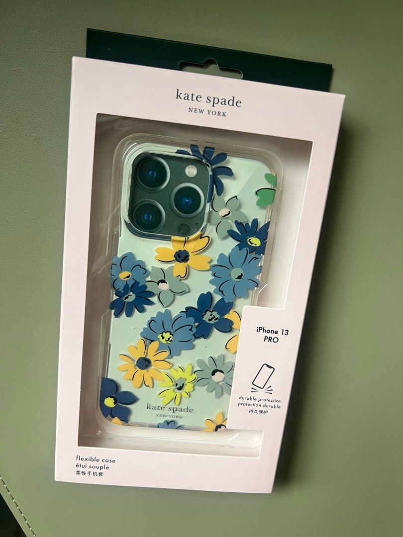 Kate Spade iPhone 13 Pro case Floral Medley (Category: Cases & Sleeves) located in Quezon City. Submitted by triciaodejar (Listing ID 1347230237, Image 1). Description: Kate Spade iPhone 13 Pro case Design: floral medley Brand-new with box *partner wallet is also available - please check separate post.