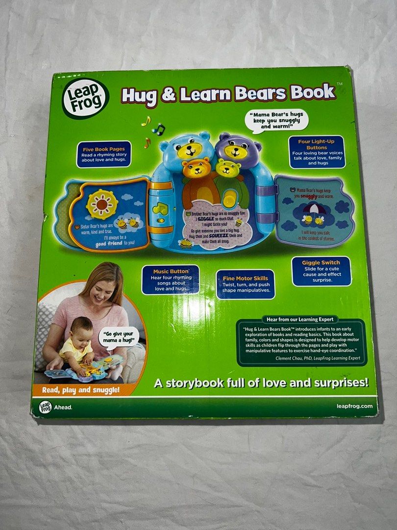 Leap Frog Bear Book (Category: Children's Books) located in San Fernando. Submitted by mgpy08 (Listing ID 1347138159, Image 2). Description: Brand new.