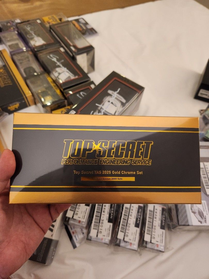 MINIGT TOPSECRET Gold Chrome Set☆TAS2025 MINIGT.com – Welcome to the World of 1:64!
