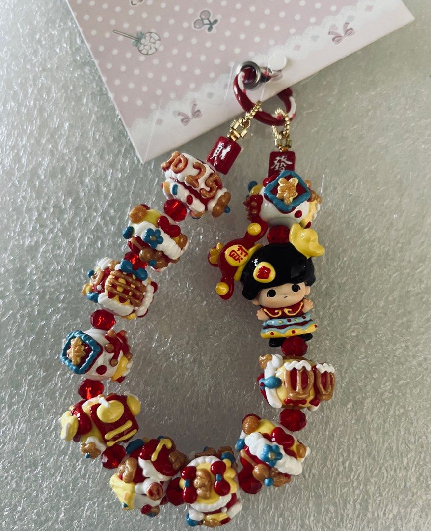 New genuine popmart Dimoo Chinese new year theme fortune god pop bean ...