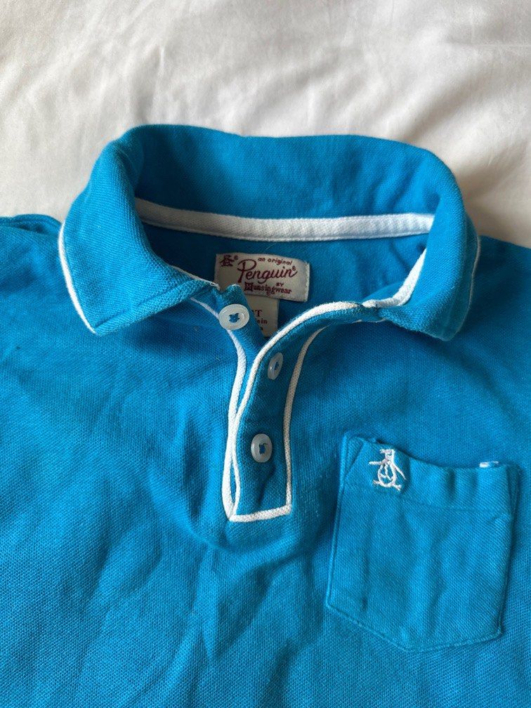 Penguin polo shirt kids (Category: Babies & Kids Fashion) located in Angeles City. Submitted by mummof3 (Listing ID 1347098281, Image 2). Description: Penguin polo shirt kids 4t size.