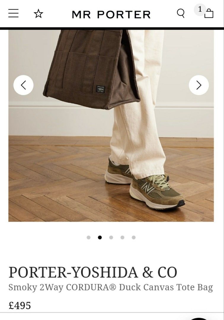 Porter Yoshida Made in Japan (Category: Luxury Bags & Wallets) located in Davao. Submitted by wonderwallnnipz_91 (Listing ID 1347241099, Image 1). Description: PORTER YOSHIDA Made in Japan "Tote bag/Hand Bag" Smoky (As pack) size Large with zipper and pocket inside size small w/out zipper Good condition , ok parin ang logo ng brand but some faded parts of bag like top and bottom corner and handle P5000 plus SF (As pack) Location: Davao City Conta