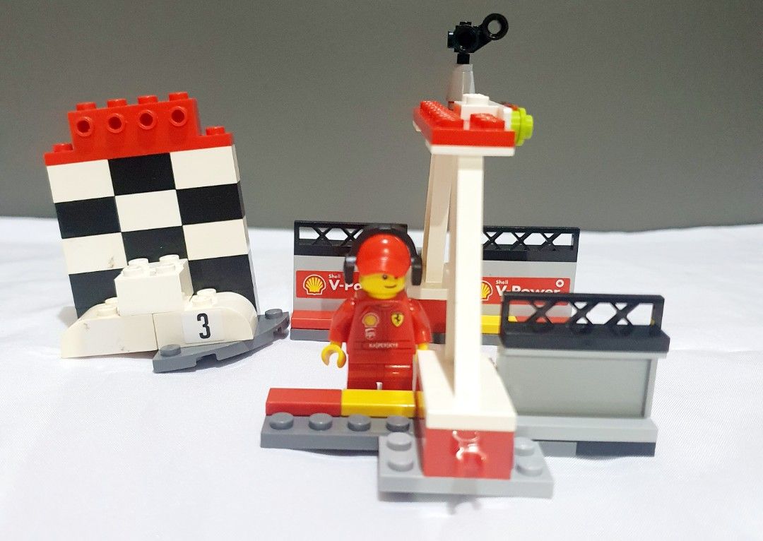Shell v-power lego (Category: Lego & Building Sets) located in Las Pinas. Submitted by cherry_luvs_dresses (Listing ID 1347204610, Image 3). Description: in very good condition missing 1 part please see last pic super discounted price.