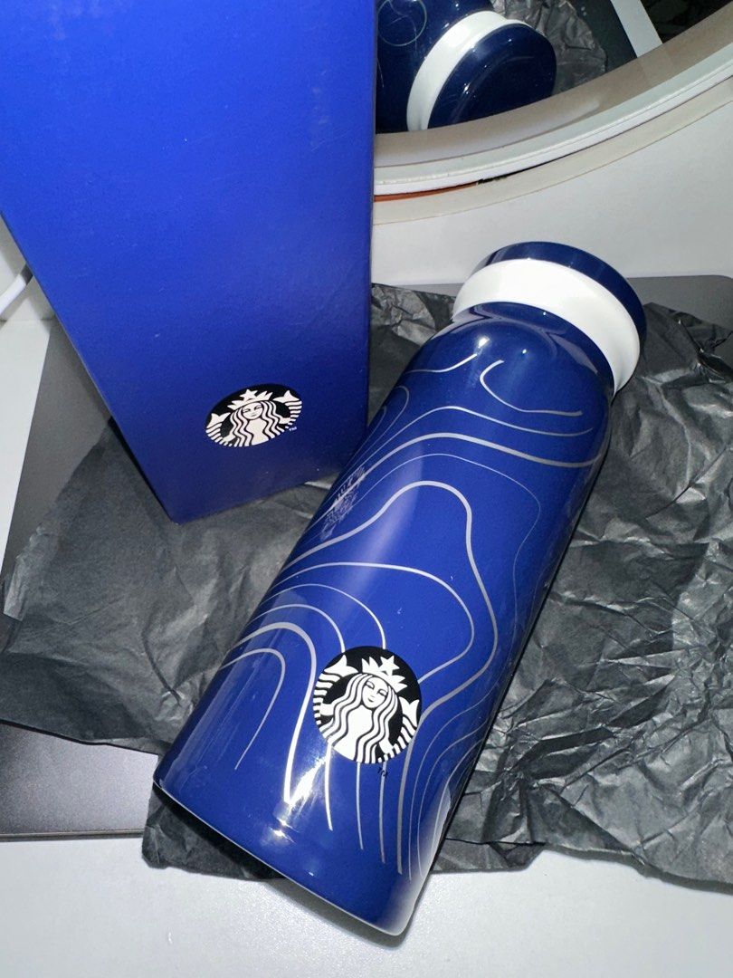 Starbucks Tumbler 2025 Indigo, Furniture & Home Living, Kitchenware
