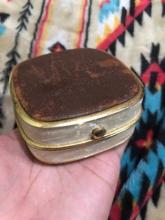 Very old jewelry case box