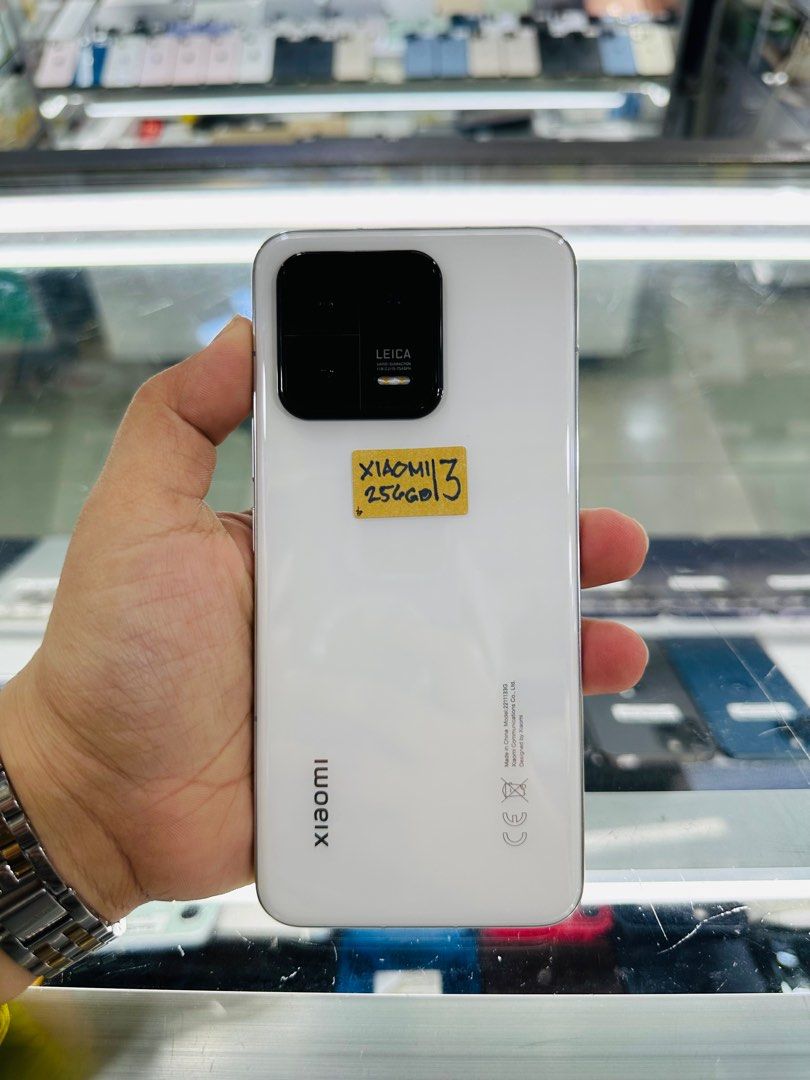 Xiaomi 13 256gb Global FU (Category: Xiaomi) located in San Juan City. Submitted by javedsgadgetshop (Listing ID 1347095465, Image 1). Description: INSTALLMENT OPTIONS : SPAY LATER / GGIVES / CREDIT CARD & BILLEASE! WE BUY AND SELL SO PWEDE MAGBINTA OR SWAP ! Quick Specs : Xiaomi 13 •256gb •NTC Variant •Good batt health •Factory Unlock •95% Smoothness •No hidden issue | No Repaired •100% Authentic | Not Refurbished •w/ OEM Charger & store warrant