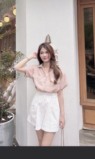 韓國粉紅色恤衫zoom clothing fave64221139585667110