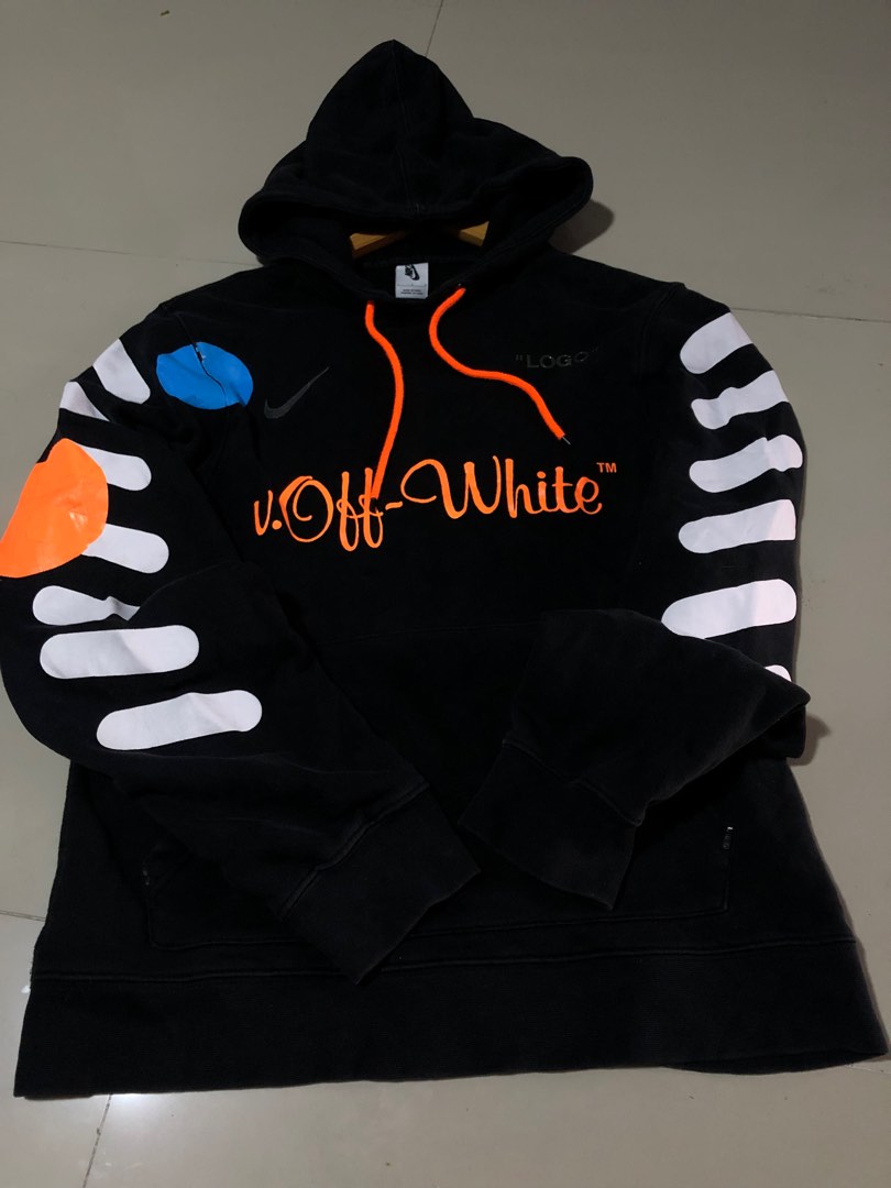 Nikelab X Off White Mercurial Nrg X ! Nikelab x OFF-WHITE Mercurial NRG X Hoodie, Men's Fashion, Coats