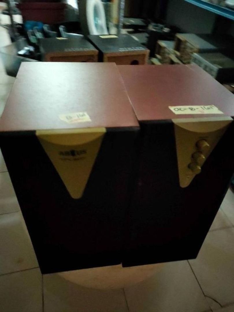 Abtus Speaker Amplifier (Category: Soundbars, Speakers & Amplifiers) located in Angeles City. Submitted by aarbuilding (Listing ID 1347301232, Image 2). Description: Please Self Inspect. First come, First Serve. No Warranty Qty: 3 sets. USED In Good Working Condition. FOR FASTER TRANSACTION CALL/SMS ME:09065775199- look for Lina .