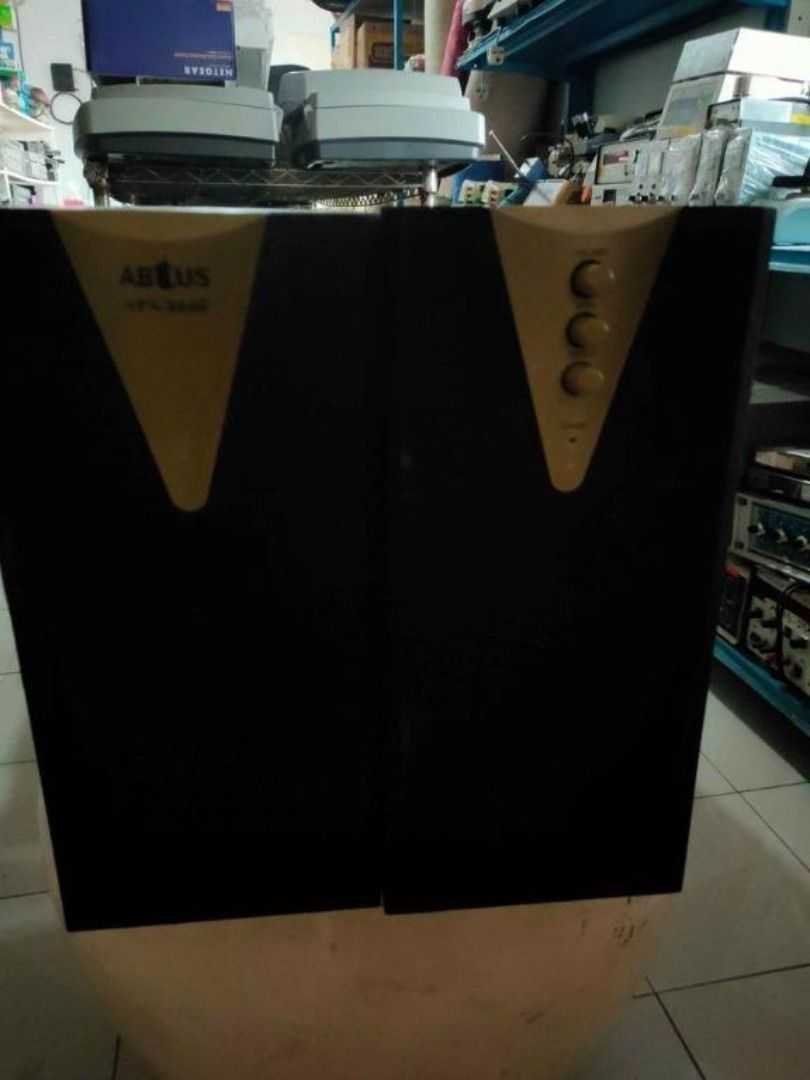 Abtus Speaker Amplifier (Category: Soundbars, Speakers & Amplifiers) located in Angeles City. Submitted by aarbuilding (Listing ID 1347301232, Image 1). Description: Please Self Inspect. First come, First Serve. No Warranty Qty: 3 sets. USED In Good Working Condition. FOR FASTER TRANSACTION CALL/SMS ME:09065775199- look for Lina .