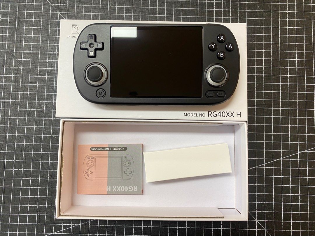 Anbernic RG40XX H (Category: Others) located in Manila. Submitted by reysyzz (Listing ID 1347310454, Image 3). Description: ANBERNIC RG40XX H 🎮 Condition: Brand New Available Colors: Black, Gray, Blue System: Stock Os Inclusions: User Manual and Charging Cable GENERIC 64GB- ₱4,000 SANDISK 64GB- ₱4,600 SANDISK 128GB- ₱5,000 SANDISK 256GB- ₱5,800 ☑️With free test and inspection of unit at our shop before ship out. ☑️With 7 days product replacement