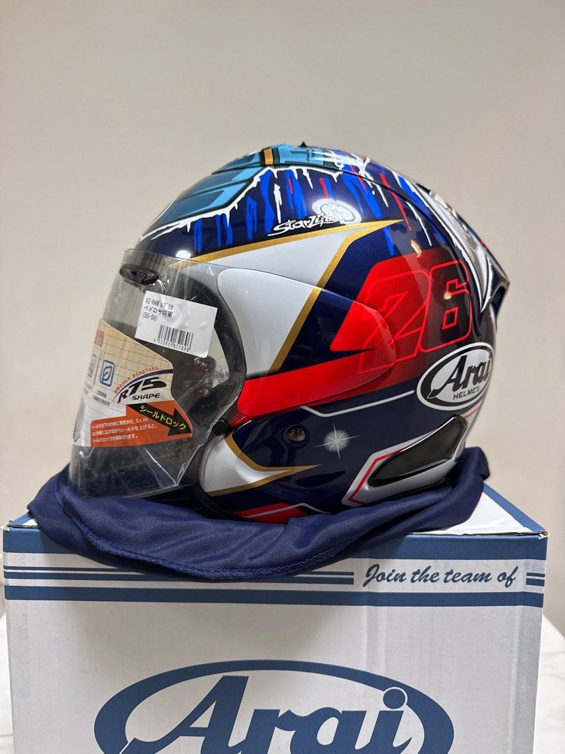 Arai Pedrosa Shogun VZ-Ram, Motorcycles, Motorcycle Apparel