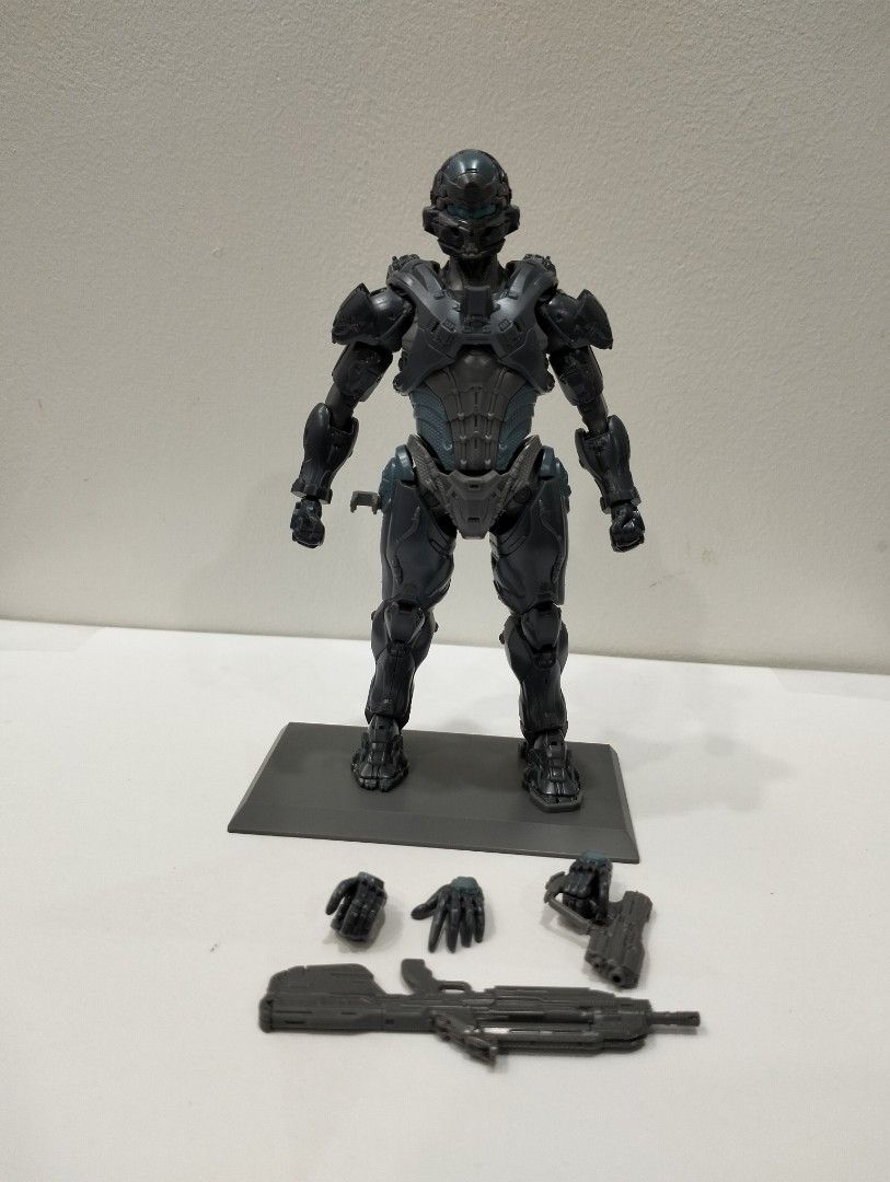 Bandai Sprukits Built Model Kit Spartan Jameson Locke HALO 2015 (Category: Gundam & Model Kits) located in Baguio. Submitted by bitsbaguio (Listing ID 1347446116, Image 1). Description: Loose condition, No Box, COMPLETE.