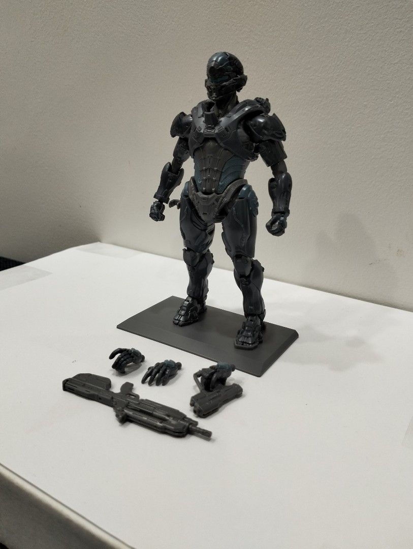 Bandai Sprukits Built Model Kit Spartan Jameson Locke HALO 2015 (Category: Gundam & Model Kits) located in Baguio. Submitted by bitsbaguio (Listing ID 1347446116, Image 2). Description: Loose condition, No Box, COMPLETE.