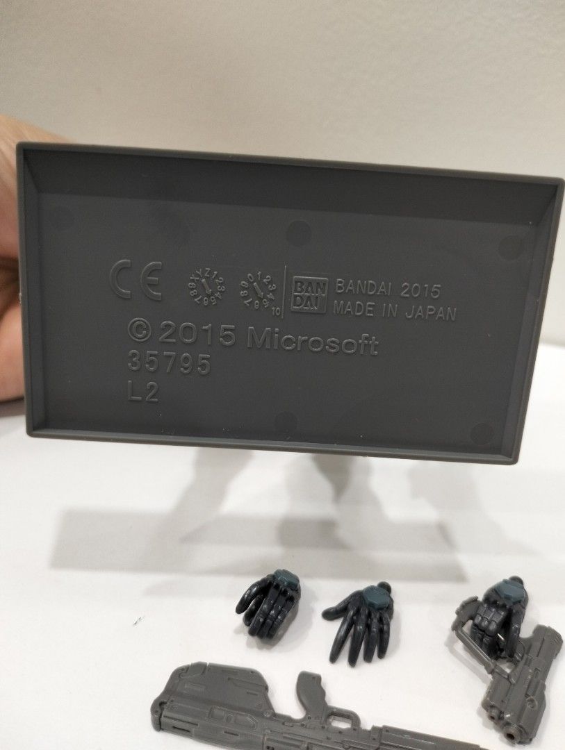Bandai Sprukits Built Model Kit Spartan Jameson Locke HALO 2015 (Category: Gundam & Model Kits) located in Baguio. Submitted by bitsbaguio (Listing ID 1347446116, Image 3). Description: Loose condition, No Box, COMPLETE.