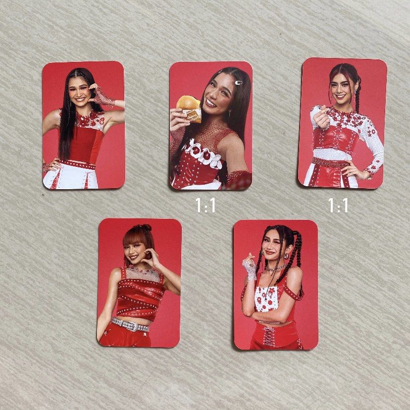 Jollibee BINI Photocards, Hobbies & Toys, Memorabilia & Collectibles ...