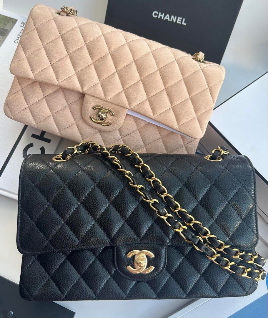 Brand new chanel double flap Medium (Category: Luxury Bags & Wallets) located in Quezon City. Submitted by authenticandluxury_bags (Listing ID 1347444359, Image 1). Description: Brand new micro and fullset.
