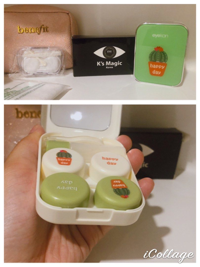 Bundle of makeup/skincare contact lenses cases make up bags eyelashes (Category: Women's Accessories) located in Miranda. Submitted by abbie.corner (Listing ID 1347468683, Image 3). Description: New unused items.