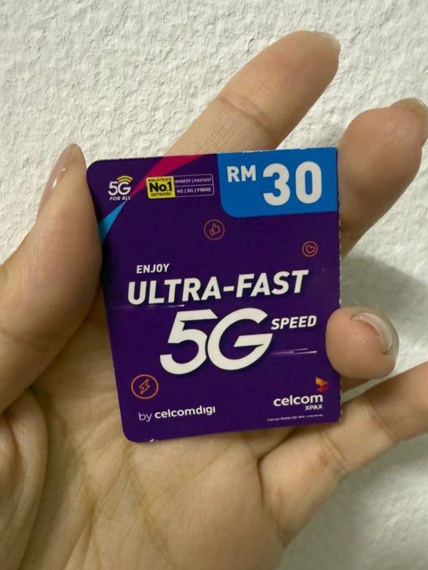 CelcomDigi Digi Celcom Reload Top Up RM30, Tickets & Vouchers, Store ...